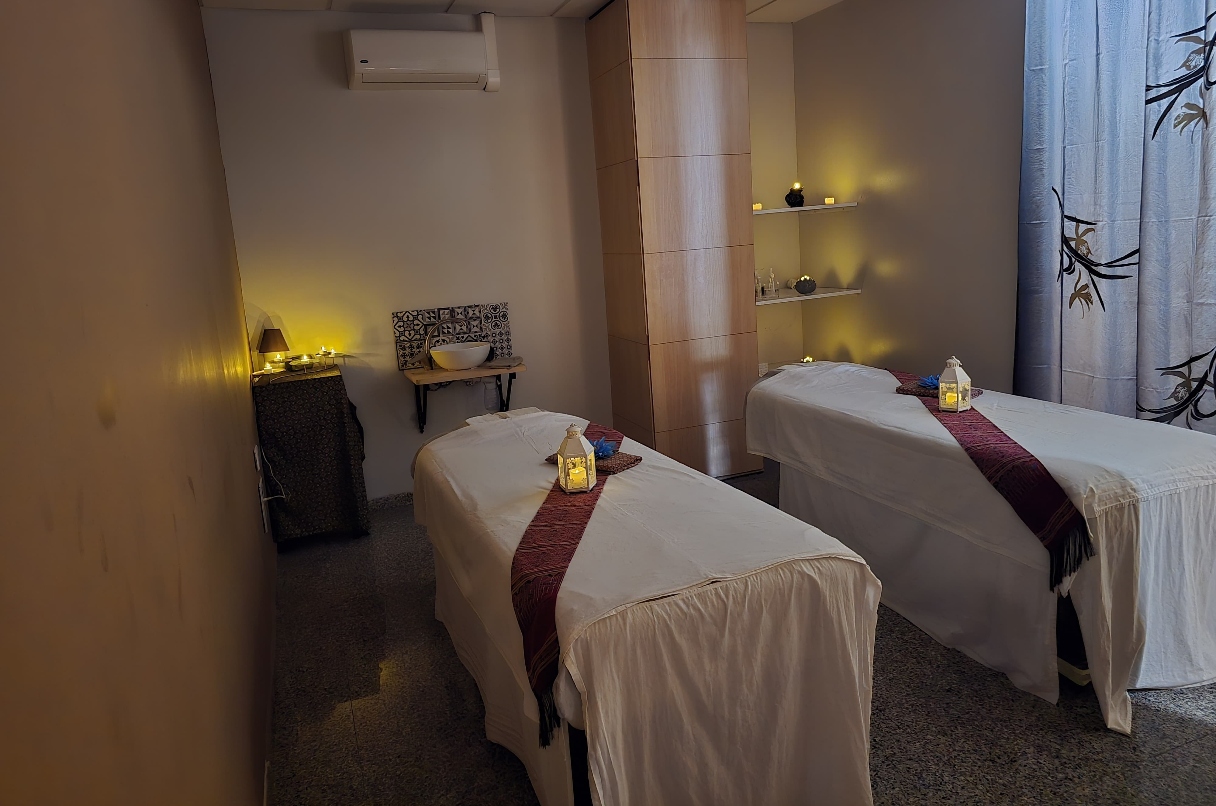 Sala de tratamiento de Boonpha Thai Massage en Santa Cruz de Tenerife